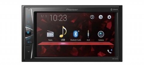 Automagnetola 2DIN 6.2" Pioneer DMH-G221BT USB, MP3, WMA, Bluetooth su pulteliu
